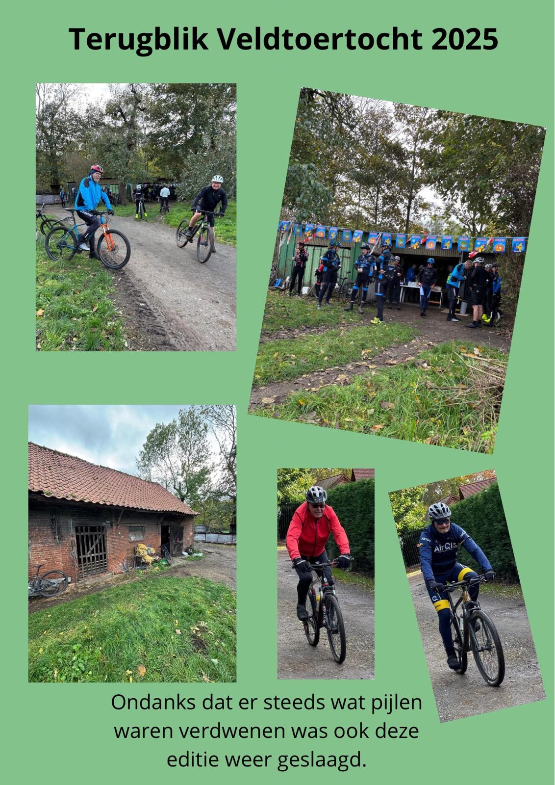 terugblik veldtoertocht 2025 tc sas van gent ondanks dat er pijlen verdwenen waren was het toch weer een geslaagde editie